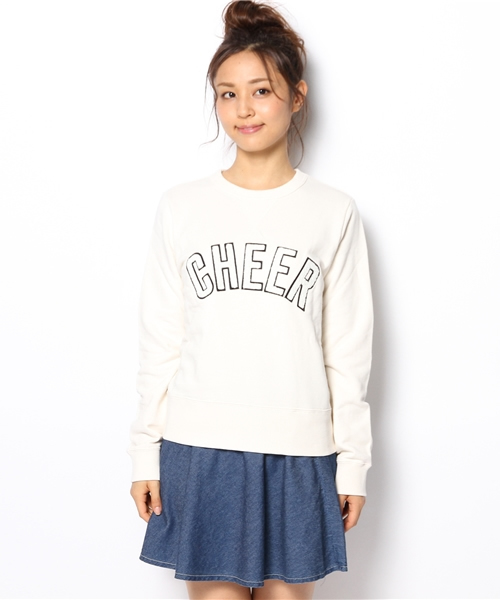 Chico（チコ）の「サガラワッペンSWT（Tシャツ/カットソー・レディース・グリーン/ネイビー/ホワイト・FREE）」の5枚目の写真