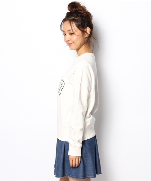 Chico（チコ）の「サガラワッペンSWT（Tシャツ/カットソー・レディース・グリーン/ネイビー/ホワイト・FREE）」の6枚目の写真