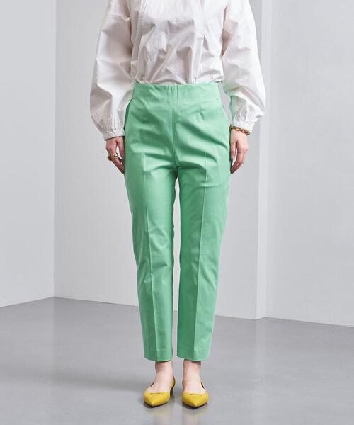 UNITED ARROWS（ユナイテッドアローズ）の「UBCB ハイウエスト テーパードパンツ（その他パンツ・レディース・ネイビー/ピンク/ライム・40/38/36/34）」の12枚目の写真