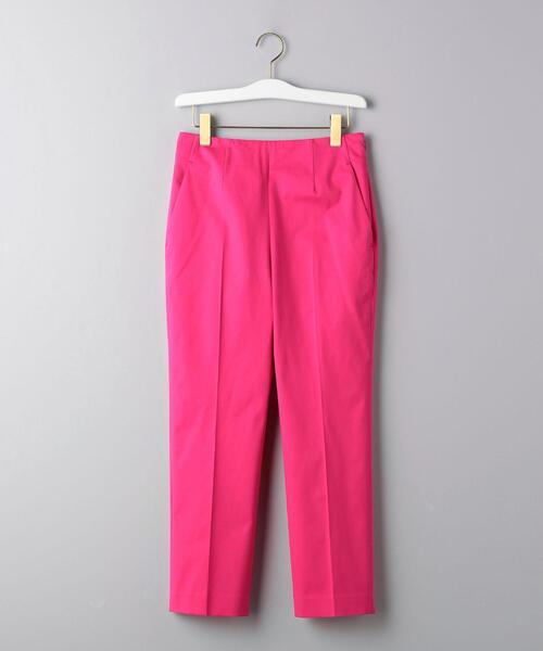 UNITED ARROWS（ユナイテッドアローズ）の「UBCB ハイウエスト テーパードパンツ（その他パンツ・レディース・ネイビー/ピンク/ライム・40/38/36/34）」の8枚目の写真