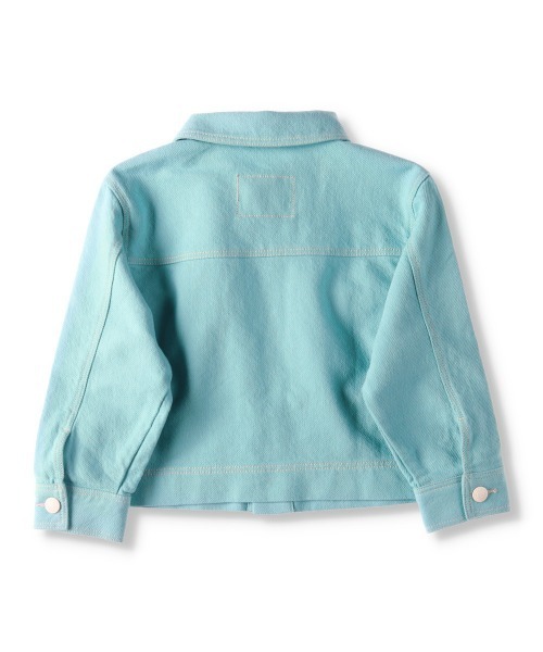 BRANSHES（ブランシェス）の「CPOジャケット（ミリタリージャケット・キッズ・キャメル/ライトグリーン・90cm/130cm/140cm/100cm/120cm/110cm/150cm）」の4枚目の写真