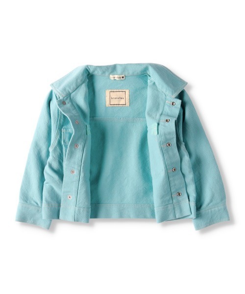 BRANSHES（ブランシェス）の「CPOジャケット（ミリタリージャケット・キッズ・キャメル/ライトグリーン・90cm/130cm/140cm/100cm/120cm/110cm/150cm）」の3枚目の写真