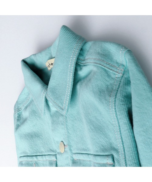 BRANSHES（ブランシェス）の「CPOジャケット（ミリタリージャケット・キッズ・キャメル/ライトグリーン・90cm/130cm/140cm/100cm/120cm/110cm/150cm）」の11枚目の写真