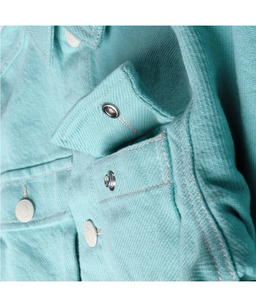 BRANSHES（ブランシェス）の「CPOジャケット（ミリタリージャケット・キッズ・キャメル/ライトグリーン・90cm/130cm/140cm/100cm/120cm/110cm/150cm）」の6枚目の写真