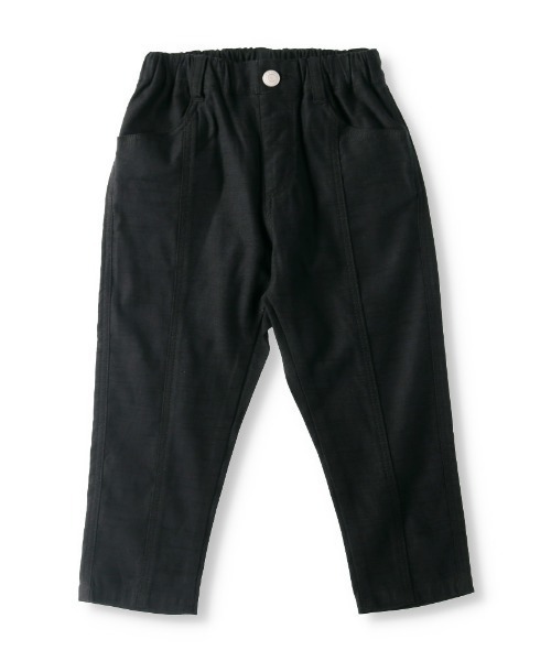 BRANSHES（ブランシェス）の「センターシームクロップドパンツ（その他パンツ・キッズ・アイボリー/マスタード/レンガ/ブラック・100cm/110cm/150cm/80ｃｍ/140cm/90cm/130cm/120cm）」の3枚目の写真