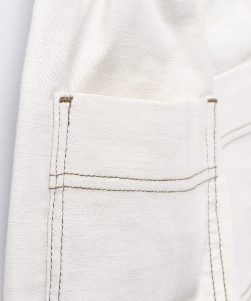 BRANSHES（ブランシェス）の「センターシームクロップドパンツ（その他パンツ・キッズ・アイボリー/マスタード/レンガ/ブラック・100cm/110cm/150cm/80ｃｍ/140cm/90cm/130cm/120cm）」の6枚目の写真