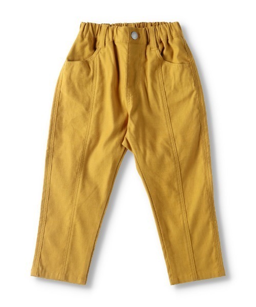 BRANSHES（ブランシェス）の「センターシームクロップドパンツ（その他パンツ・キッズ・アイボリー/マスタード/レンガ/ブラック・100cm/110cm/150cm/80ｃｍ/140cm/90cm/130cm/120cm）」の21枚目の写真