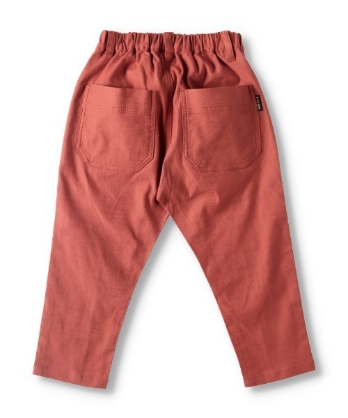 BRANSHES（ブランシェス）の「センターシームクロップドパンツ（その他パンツ・キッズ・アイボリー/マスタード/レンガ/ブラック・100cm/110cm/150cm/80ｃｍ/140cm/90cm/130cm/120cm）」の19枚目の写真