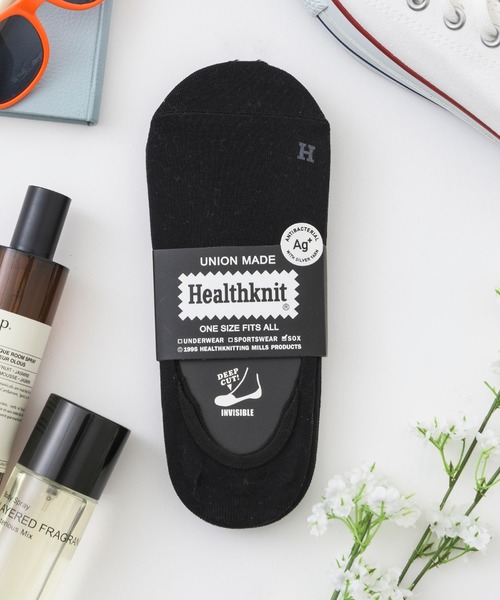 セール】【Healthknit】3足セットくるぶし丈ショートソックス