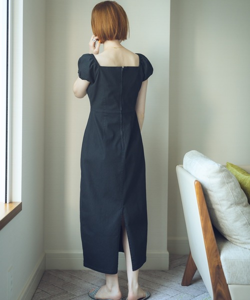  PARTY デニムロングタイトワンピース wxbf0044-01.jpg