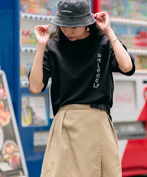 LONELY/論理(ロンリー)の「LONELY(論理)/ロンリー TOM HASEBE TEE 半袖Tシャツ(Tシャツ/カットソー・メンズ・ブラック・XXL/XL/L)」の5枚目の写真