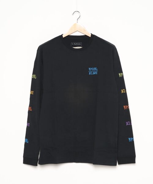 rip curl(リップカール)の「【RIP CURL リップカール】ロゴプリントTシャツ / 長袖 / ユニセックス(Tシャツ/カットソー・メンズ・ブラック/パープル/ホワイト・MEDIUM/LARGE/X-LARGE)」の20枚目の写真
