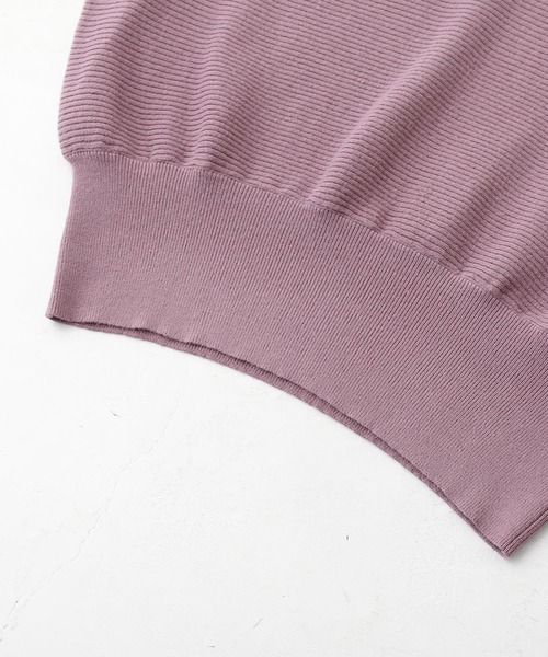 n'OrLABEL（ノアールレーベル）の「『リブドルマンニット』（ニット/セーター・レディース・ブラック/アイボリー/モスグリーン/マスタード/ダークラベンダー・FREE）」の16枚目の写真