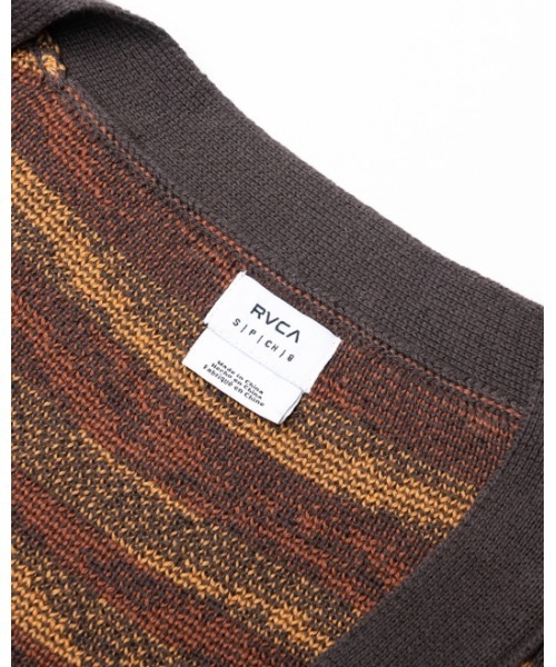 RVCA(ルーカ)の「RVCA レディース ADRIENNE CARDIGAN セーター【2020年秋冬モデル】/ルーカ 長袖 ニット カーディガン(カーディガン/ボレロ・レディース・ブラック・X-SMALL/SMALL)」の4枚目の写真