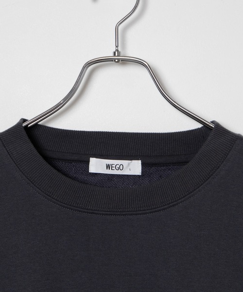 WEGO（ウィゴー）の「WEGO/サークルロゴ刺繍プルオーバー（スウェット・メンズ・オフホワイト/スミクロ/杢グレー/ダークグリーン/ホワイト・SMALL/MEDIUM/LARGE）」の22枚目の写真