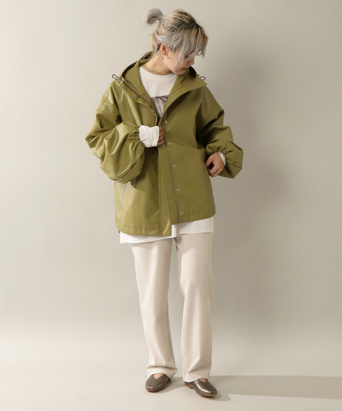 notch.（ノッチ）の「ポンチスエードパンツ（その他パンツ・レディース・ネイビー/グレー/オフホワイト/オリーブ/ベージュ・M/TM）」の8枚目の写真