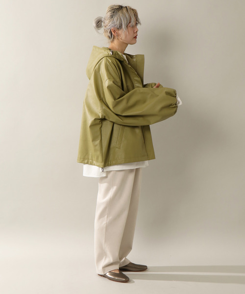 notch.（ノッチ）の「ポンチスエードパンツ（その他パンツ・レディース・ネイビー/グレー/オフホワイト/オリーブ/ベージュ・M/TM）」の9枚目の写真