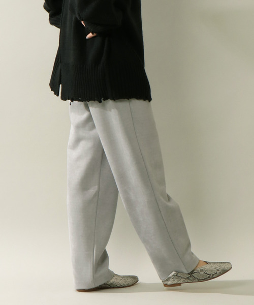 notch.（ノッチ）の「ポンチスエードパンツ（その他パンツ・レディース・ネイビー/グレー/オフホワイト/オリーブ/ベージュ・M/TM）」の12枚目の写真