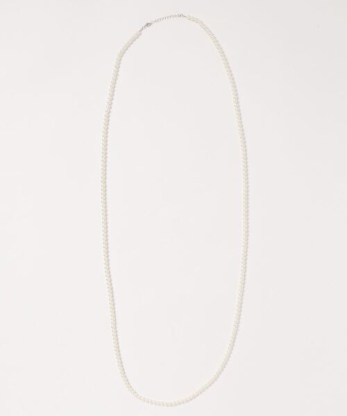 DouDou（ドゥドゥ）の「【再入荷】パールロングネックレス（ネックレス・レディース・ホワイト・FREE）」の2枚目の写真