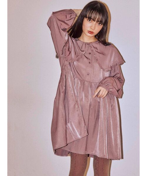 Bigフリルカラーミニワンピース ワンピース Merry Jenny メリージェニー のファッション通販 Zozotown