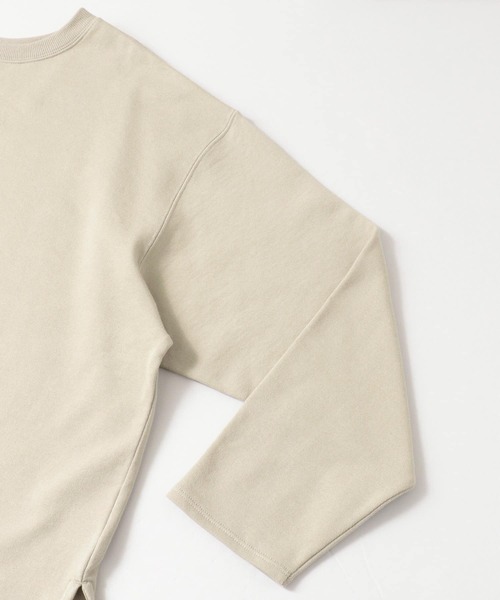 URBAN RESEARCHミニ裏毛ラウンドヘムカットソー URBAN RESEARCH（アーバンリサーチ）の「ミニ裏毛ラウンドヘム