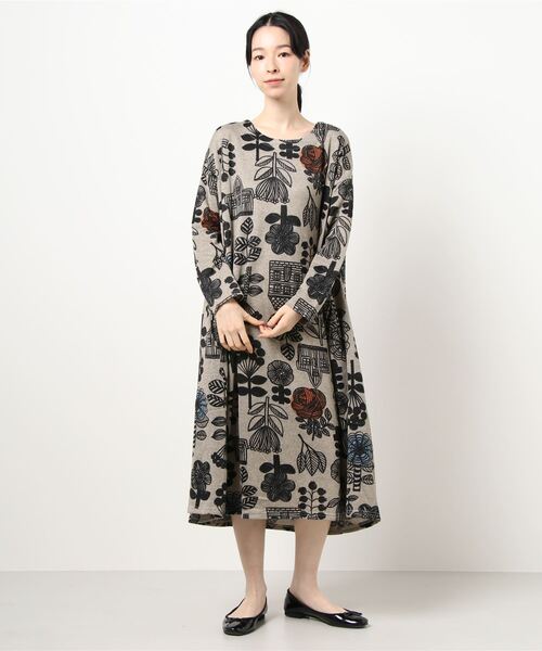 BARNDOOR(バーンドア)の「【BARNDOOR】ワンピース(ワンピース・レディース・ブラック/ベージュ/グレー/ブラック系その他/グレー系その他/チャコール/ブラック系その他2/グレー系その他2・MEDIUM)」の8枚目の写真