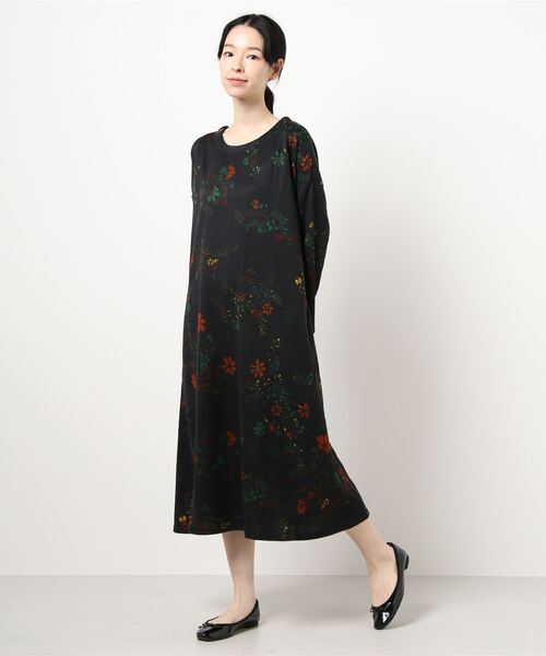 BARNDOOR(バーンドア)の「【BARNDOOR】ワンピース(ワンピース・レディース・ブラック/ベージュ/グレー/ブラック系その他/グレー系その他/チャコール/ブラック系その他2/グレー系その他2・MEDIUM)」の1枚目の写真