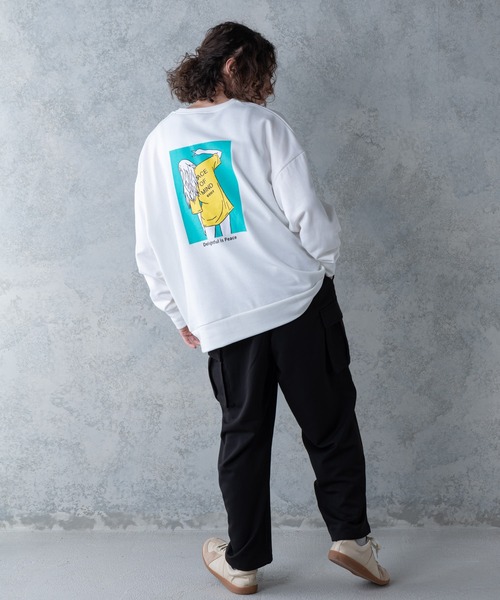 UNIIT(ユニット)の「【UNIIT】T/Rツイルワイドカーゴパンツ ワイドシルエット ポケット付き 無地 ウエスト紐仕様(カーゴパンツ・メンズ・ベージュ/ブラック/カーキ・LARGE/MEDIUM)」の8枚目の写真