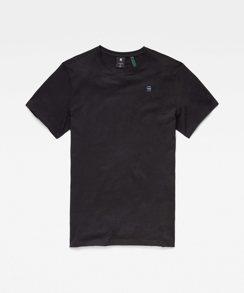 G-STAR（ジースター）の「BASE-S T-SHIRT/ワンポイント/ロゴ（Tシャツ/カットソー・メンズ・ホワイト/ダークブラック/ダークブルー・SMALL/MEDIUM/LARGE/X-SMALL/X-LARGE/XX-LARGE）」の16枚目の写真