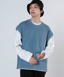 WEGO | WEGO/アンサンブルニットライクベスト(アンサンブル)