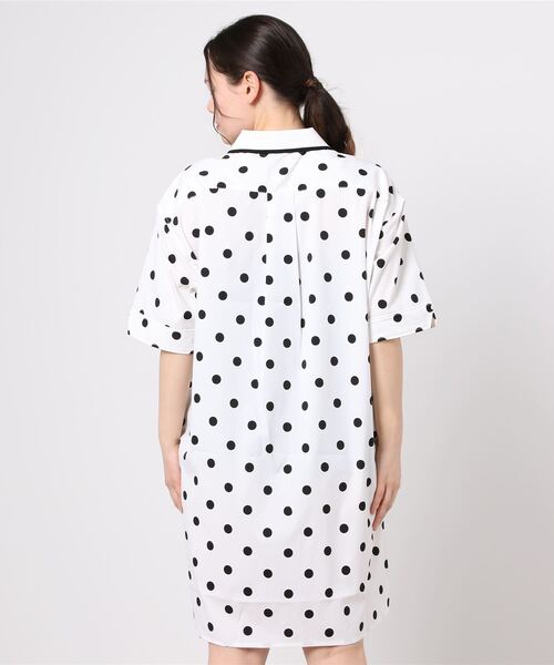 FRED PERRY（フレッドペリー）の「Dot Revere Shirt Dress