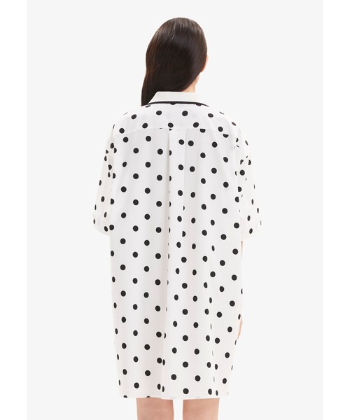 【美品】フレッドペリー レディース ワンピース ドット FRED PERRY（フレッドペリー）の「Dot Revere Shirt Dress