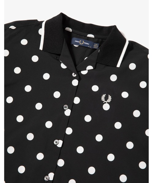 FRED PERRY（フレッドペリー）の「Dot Revere Shirt Dress