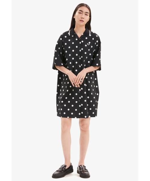 FRED PERRY（フレッドペリー）の「Dot Revere Shirt Dress
