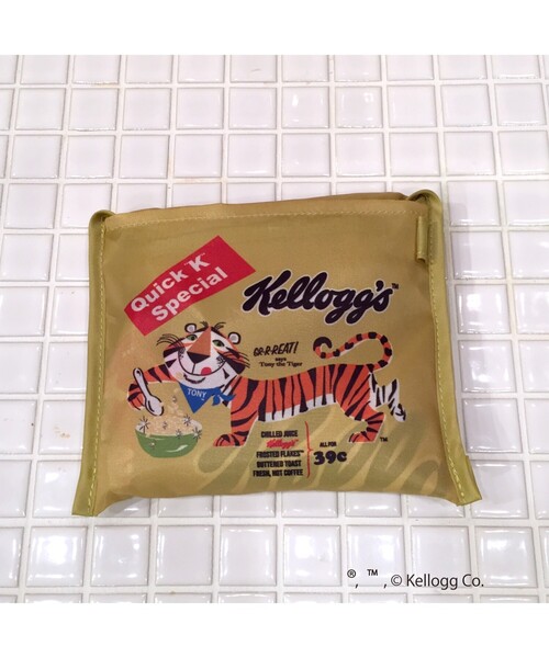 セール】Kellogg's (ケロッグ) エコバッグ M EAT トニー YE