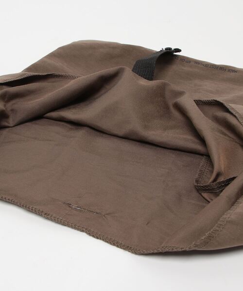 POST GENERAL（ポストジェネラル）の「POST GENERAL/コンパクトコンビニバッグ（エコバッグ/サブバッグ・レディース・ブラック/ベージュ/カーキ・FREE）」の5枚目の写真