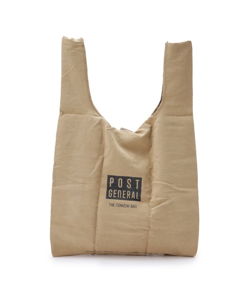 POST GENERAL（ポストジェネラル）の「POST GENERAL/コンパクトコンビニバッグ（エコバッグ/サブバッグ・レディース・ブラック/ベージュ/カーキ・FREE）」の13枚目の写真