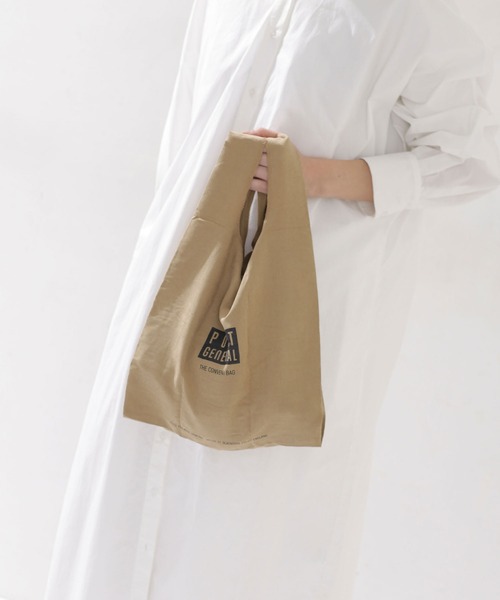 POST GENERAL（ポストジェネラル）の「POST GENERAL/コンパクトコンビニバッグ（エコバッグ/サブバッグ・レディース・ブラック/ベージュ/カーキ・FREE）」の16枚目の写真