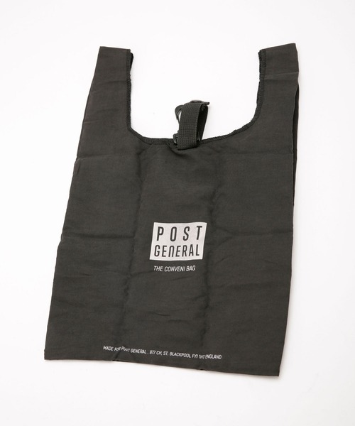 POST GENERAL（ポストジェネラル）の「POST GENERAL/コンパクトコンビニバッグ（エコバッグ/サブバッグ・レディース・ブラック/ベージュ/カーキ・FREE）」の17枚目の写真