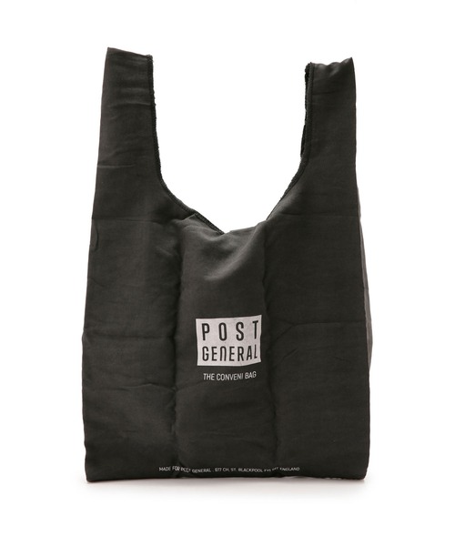 POST GENERAL（ポストジェネラル）の「POST GENERAL/コンパクトコンビニバッグ（エコバッグ/サブバッグ・レディース・ブラック/ベージュ/カーキ・FREE）」の12枚目の写真