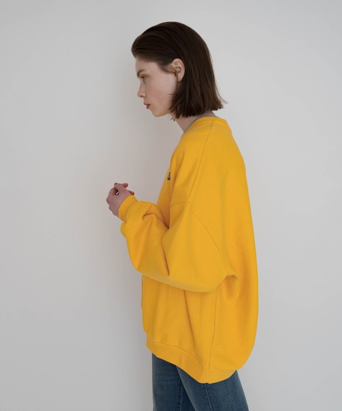 Levi's（リーバイス）の「PIPER OVERSIZED CREW KUMQUAT（スウェット・レディース・マルチ・M/S/XS）」の7枚目の写真