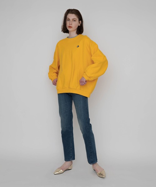 Levi's（リーバイス）の「PIPER OVERSIZED CREW KUMQUAT（スウェット・レディース・マルチ・M/S/XS）」の9枚目の写真
