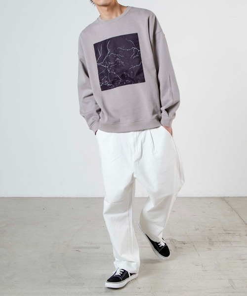 WEGO（ウィゴー）の「WEGO/バルーンパンツ（デニムパンツ・メンズ・ホワイト/グレー/ナチュラル/ライトインディゴブルー/インディゴブルー・S/M/L/MEDIUM/SMALL/LARGE）」の13枚目の写真