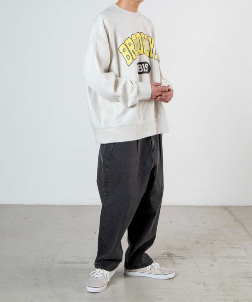 WEGO（ウィゴー）の「WEGO/バルーンパンツ（デニムパンツ・メンズ・ホワイト/グレー/ナチュラル/ライトインディゴブルー/インディゴブルー・S/M/L/MEDIUM/SMALL/LARGE）」の15枚目の写真