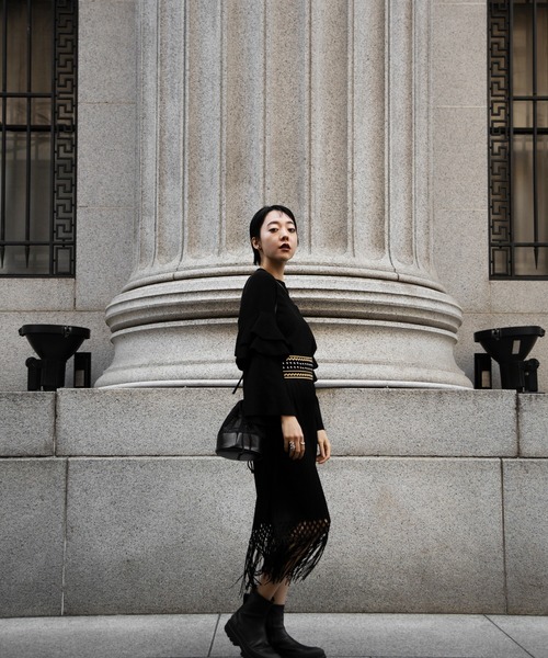 COLONY 2139（コロニートゥーワンスリーナイン）の「【COLONY 2139×@sakina_yamamoto】メッシュ巾着トートバッグ（トートバッグ・レディース・ホワイト/ブラック・FREE）」の12枚目の写真