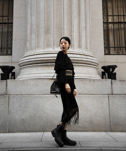 COLONY 2139（コロニートゥーワンスリーナイン）の「【COLONY 2139×@sakina_yamamoto】メッシュ巾着トートバッグ（トートバッグ・レディース・ホワイト/ブラック・FREE）」の7枚目の写真