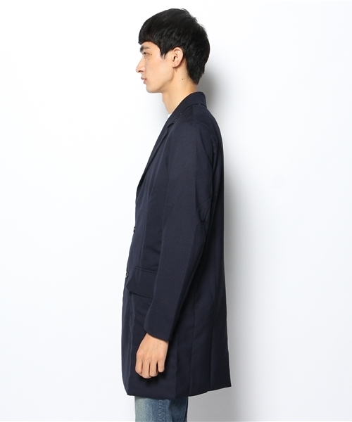 WHO'S WHO gallery（フーズフーギャラリー）の「【GIGGER】チェスターコート（チェスターコート・メンズ・ブラック/ネイビー・SMALL/MEDIUM）」の4枚目の写真