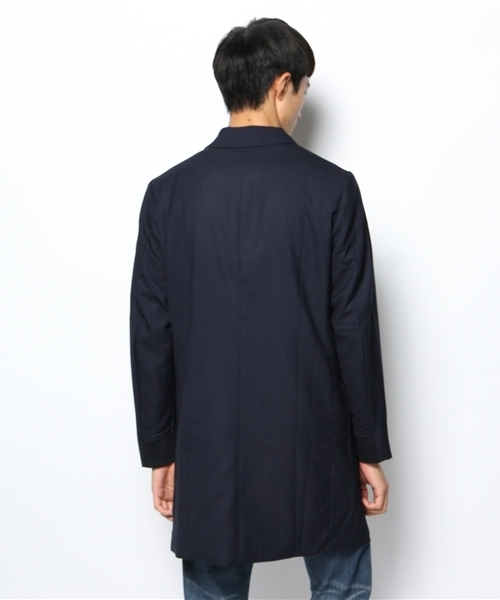 WHO'S WHO gallery（フーズフーギャラリー）の「【GIGGER】チェスターコート（チェスターコート・メンズ・ブラック/ネイビー・SMALL/MEDIUM）」の5枚目の写真