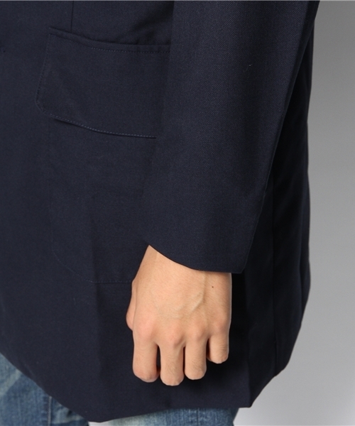 WHO'S WHO gallery（フーズフーギャラリー）の「【GIGGER】チェスターコート（チェスターコート・メンズ・ブラック/ネイビー・SMALL/MEDIUM）」の8枚目の写真