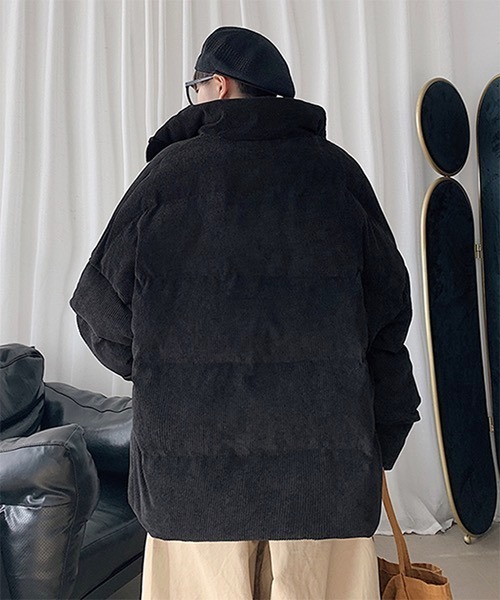 WESTBOY（ウエストボーイ）の「【WB ORIGINALS】 Drop Shoulder Down Jacket in Corduroy Fabric WO21W17HOT（ダウンジャケット/コート・メンズ・ブラック/グレー・L/XL）」の20枚目の写真